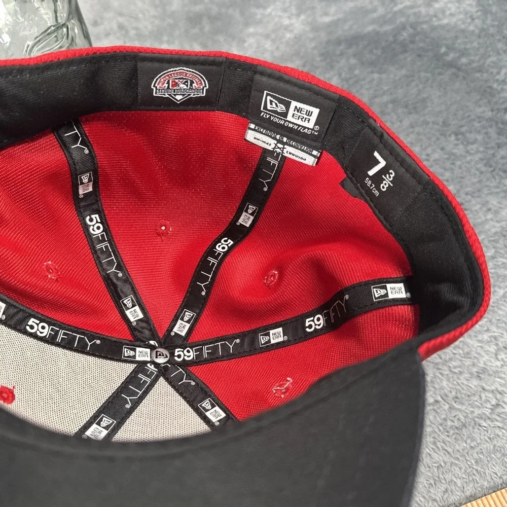 New Era Springfield MO Cardinals St. Louis STL 59FIFTY Fitted Red Size 7 3/8 Hat
